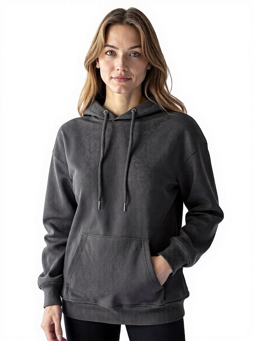 L/S fleece hoody