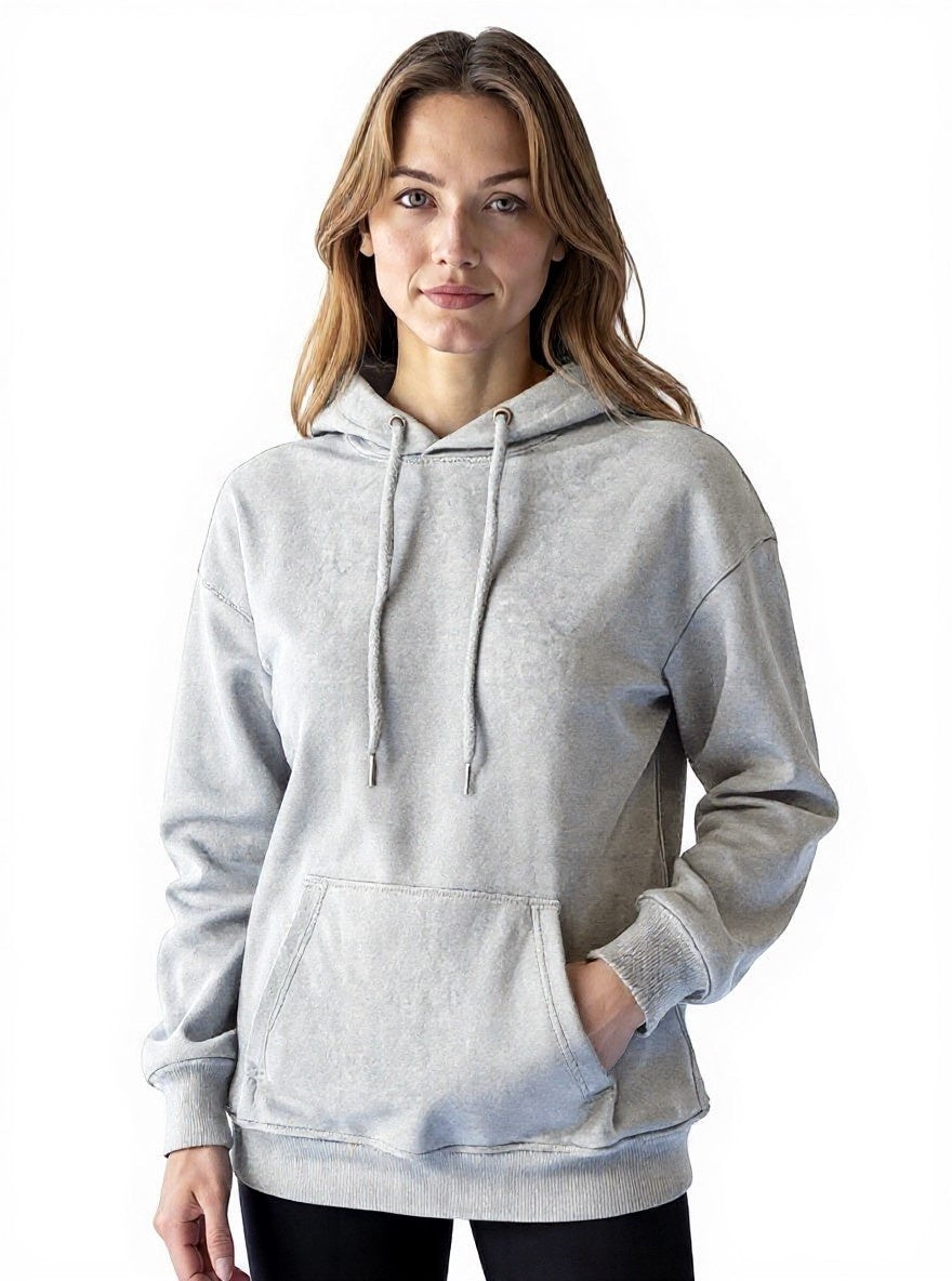 L/S fleece hoody
