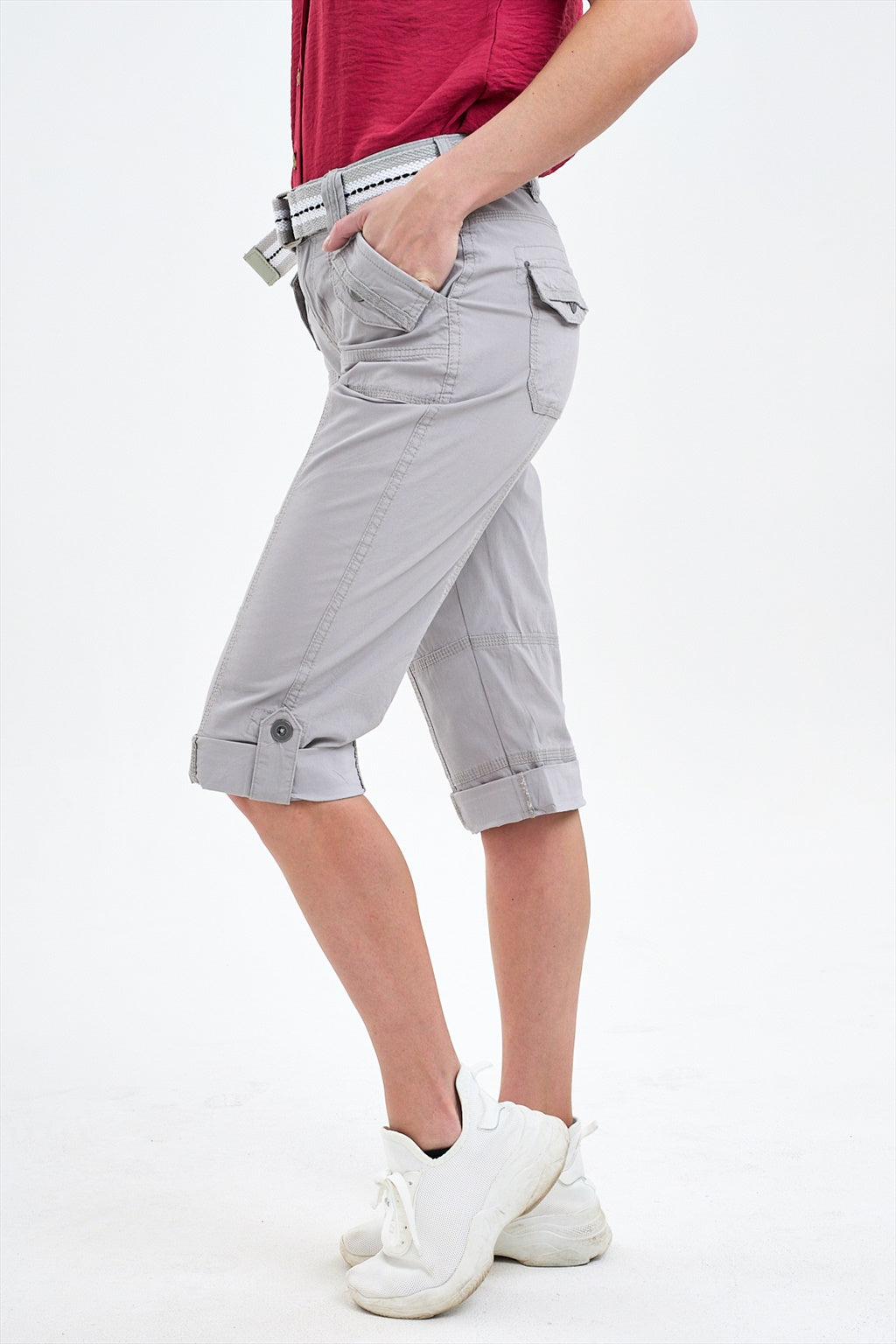Capri avec ceinture