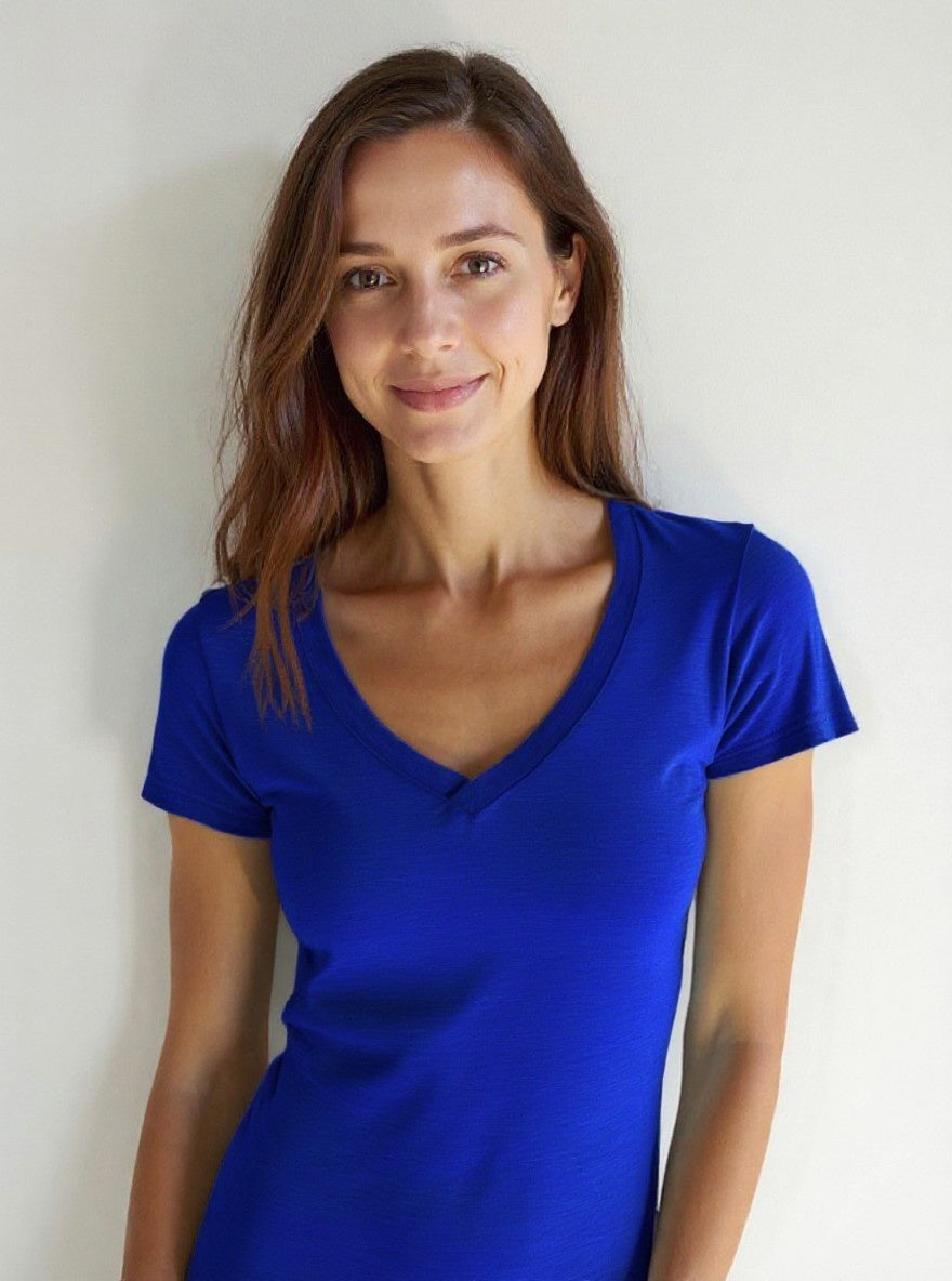 S/S v-neck t-shirt