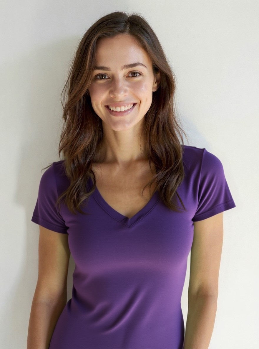 S/S v-neck t-shirt