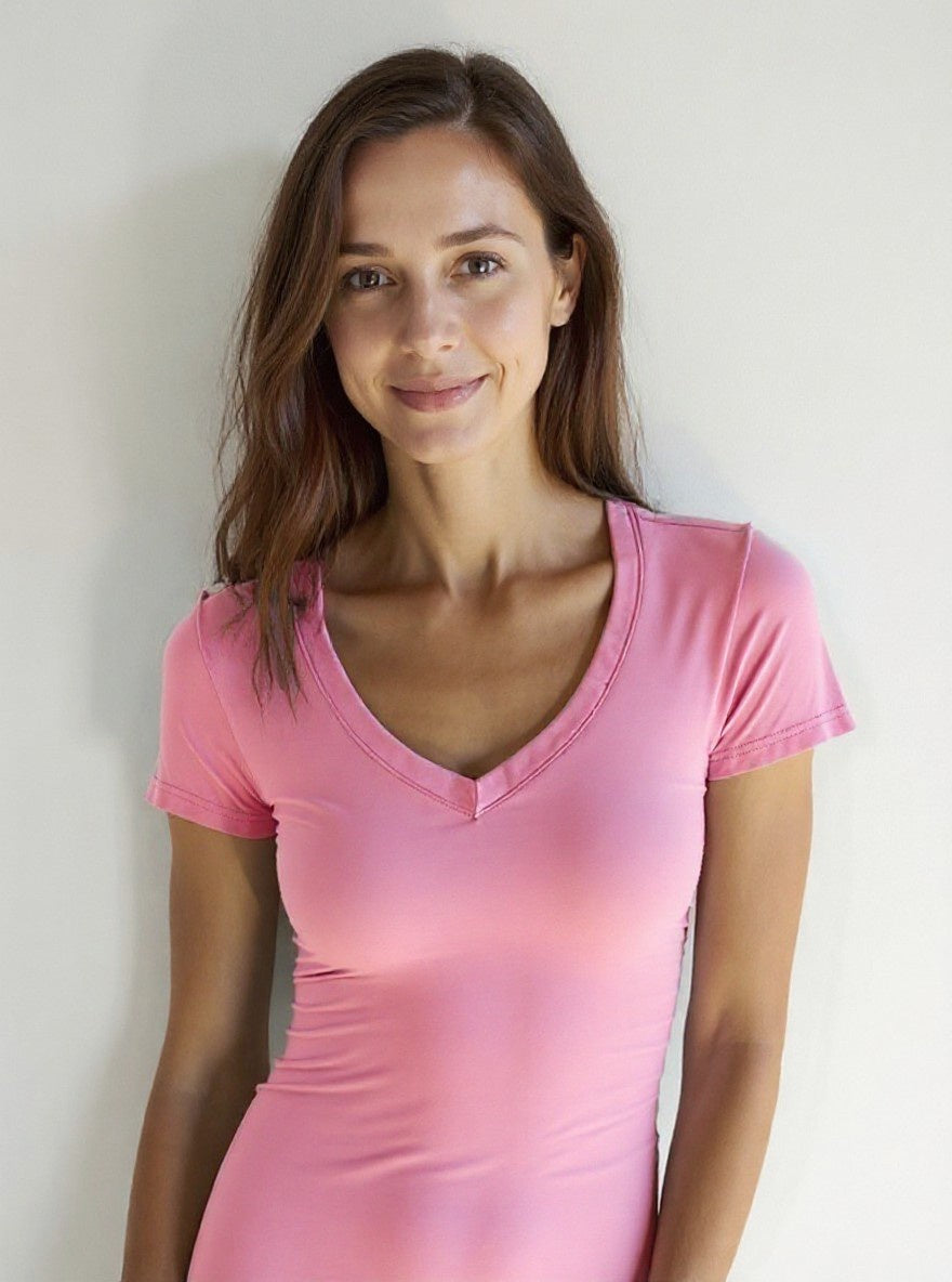 S/S v-neck t-shirt