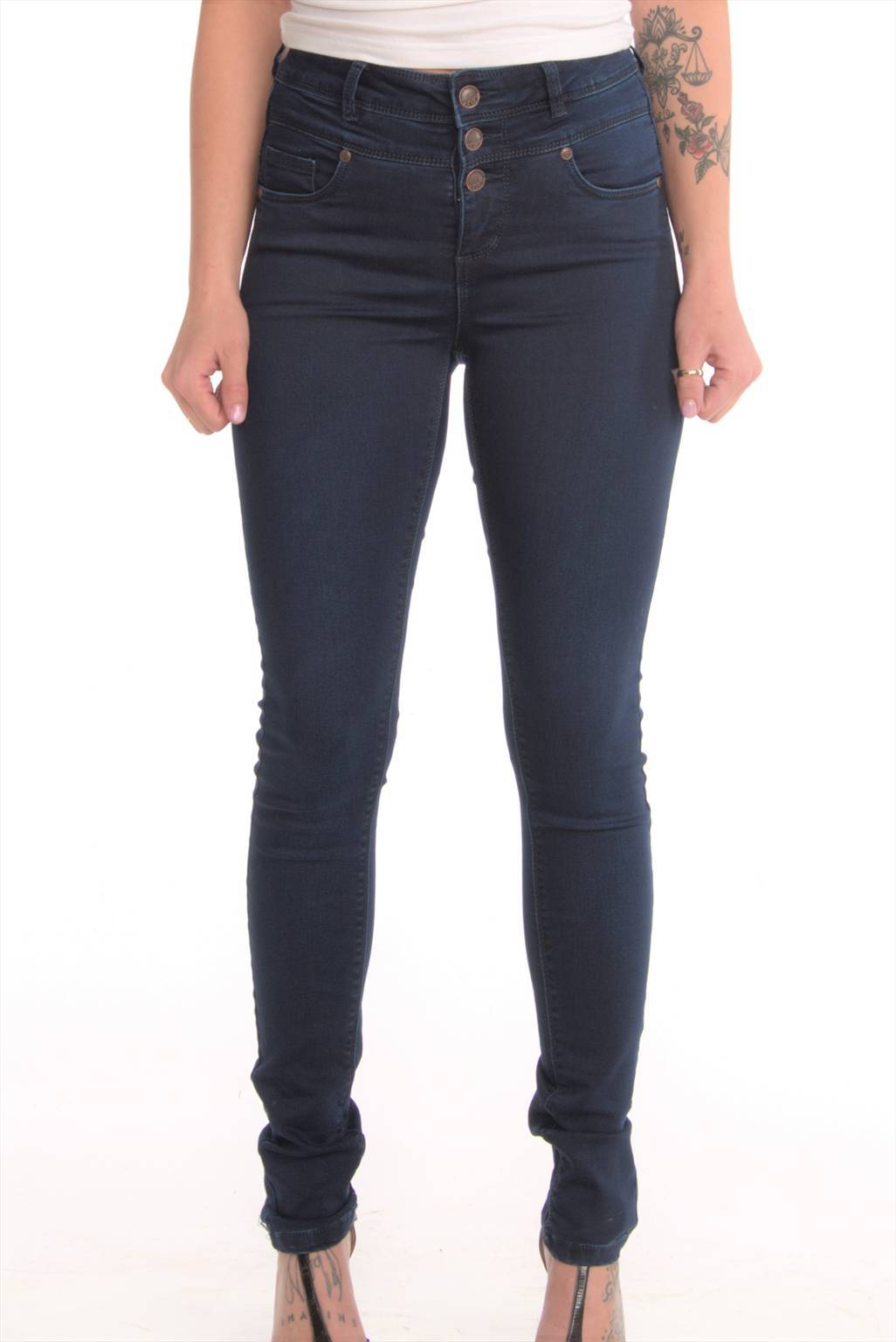 Jeans Mia Skinny taille haute