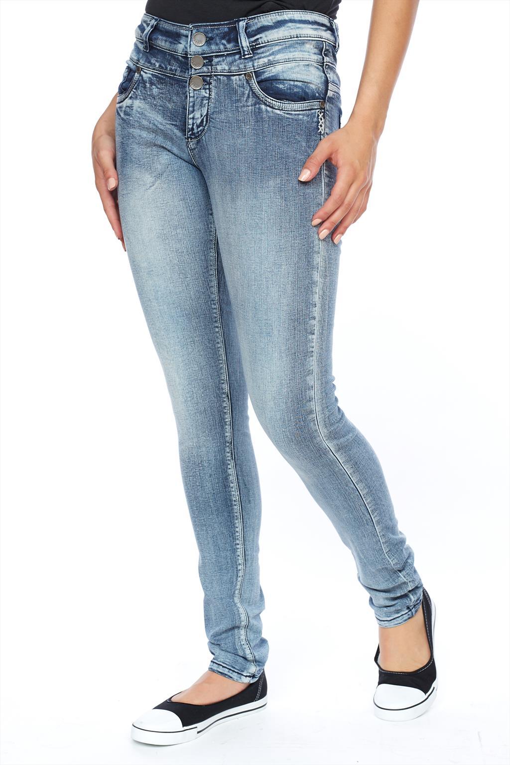 Jeans Mia Skinny taille haute