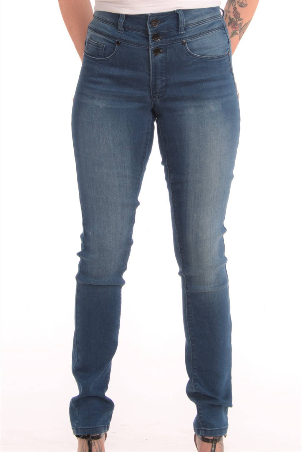 Jeans Mia Skinny taille haute
