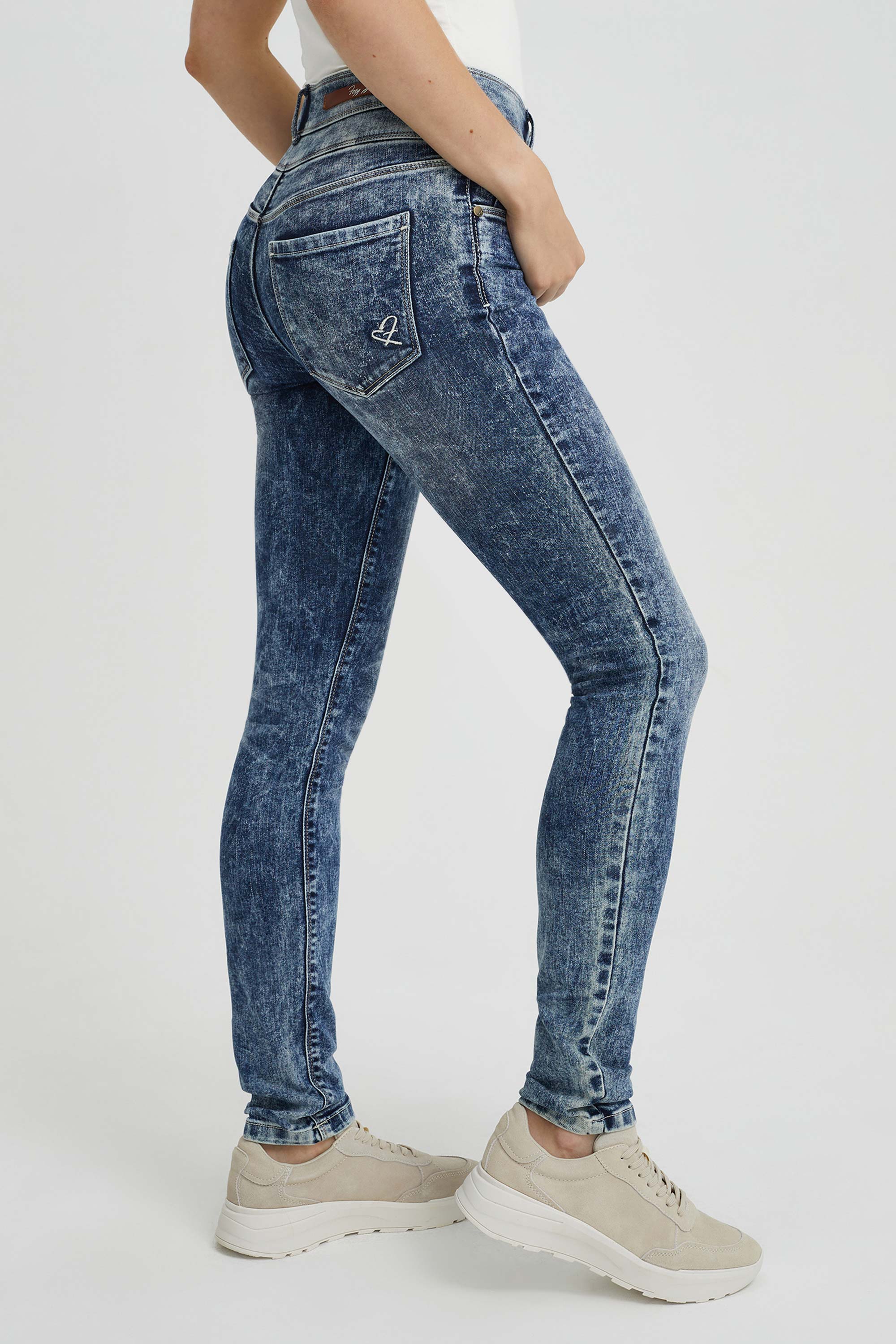 Jeans Mia Skinny taille haute