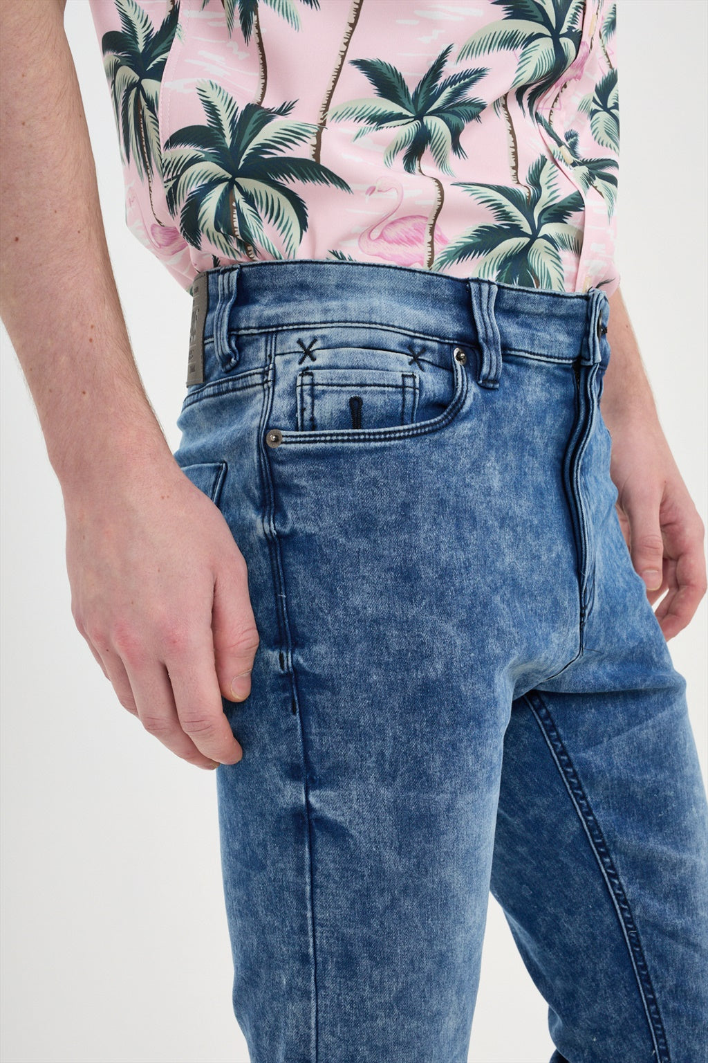 Jeans straight cut