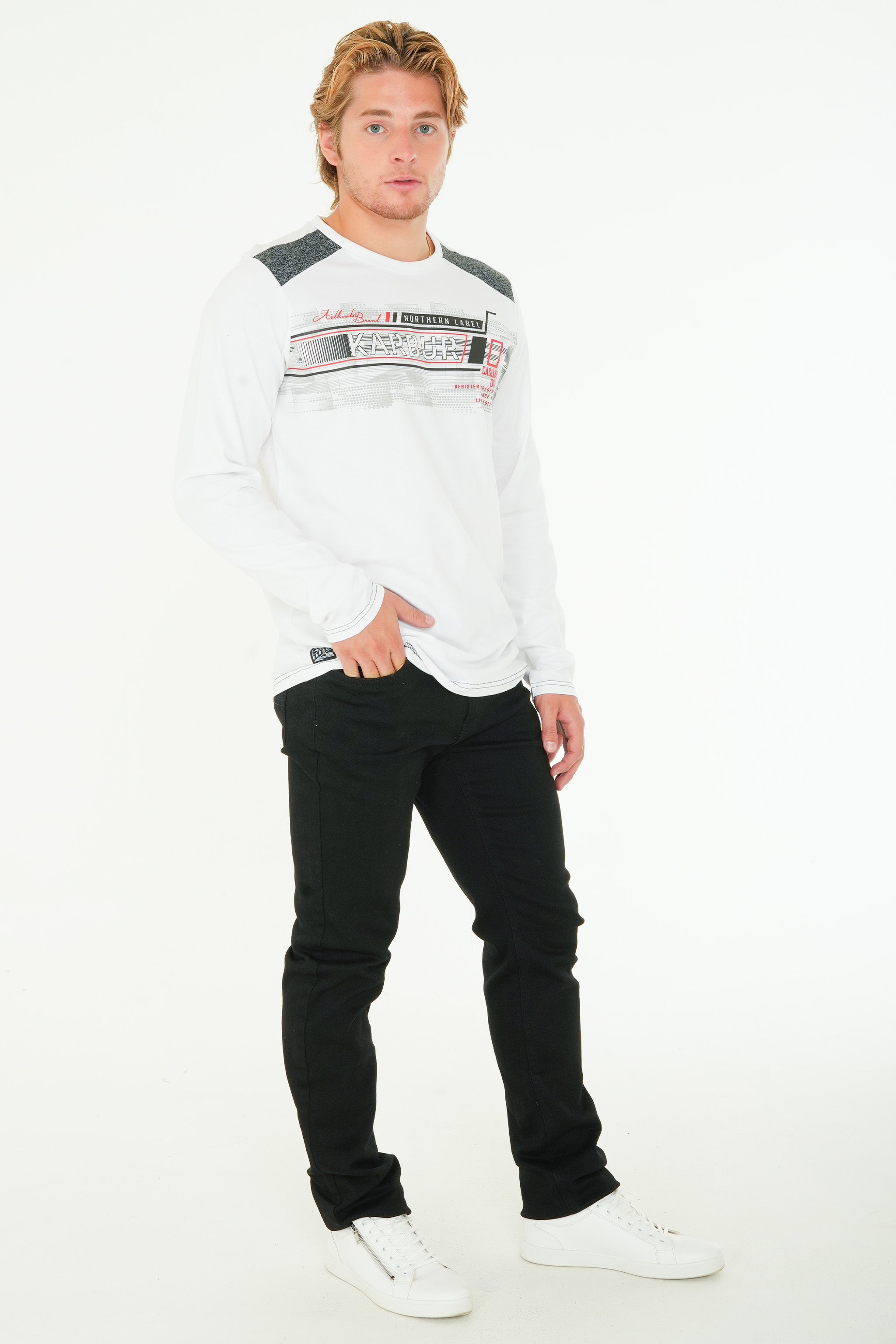 Long Sleeve Printed T-Shirt