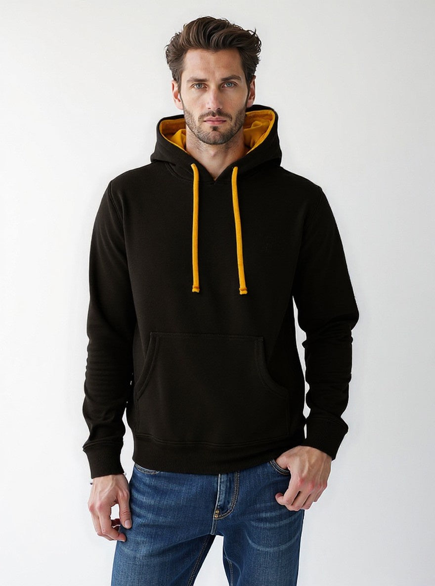 Hooded fleece top