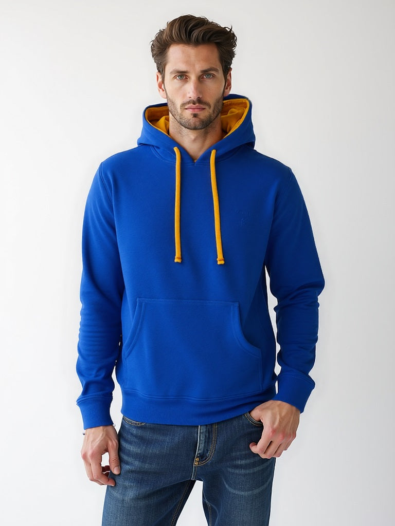Hooded fleece top