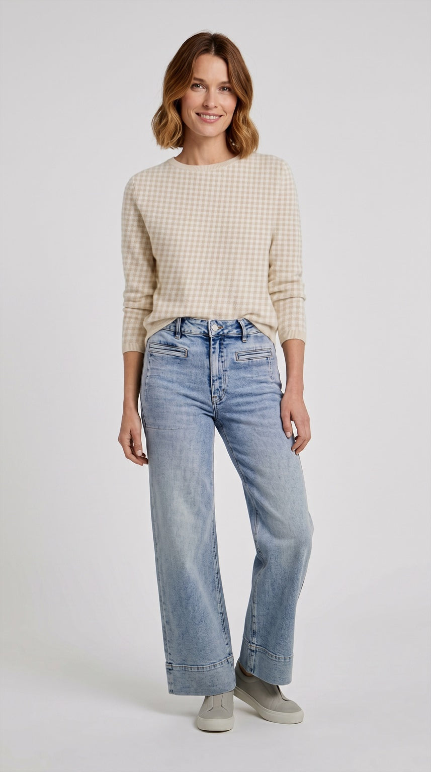 WIDE LEG JEAN
