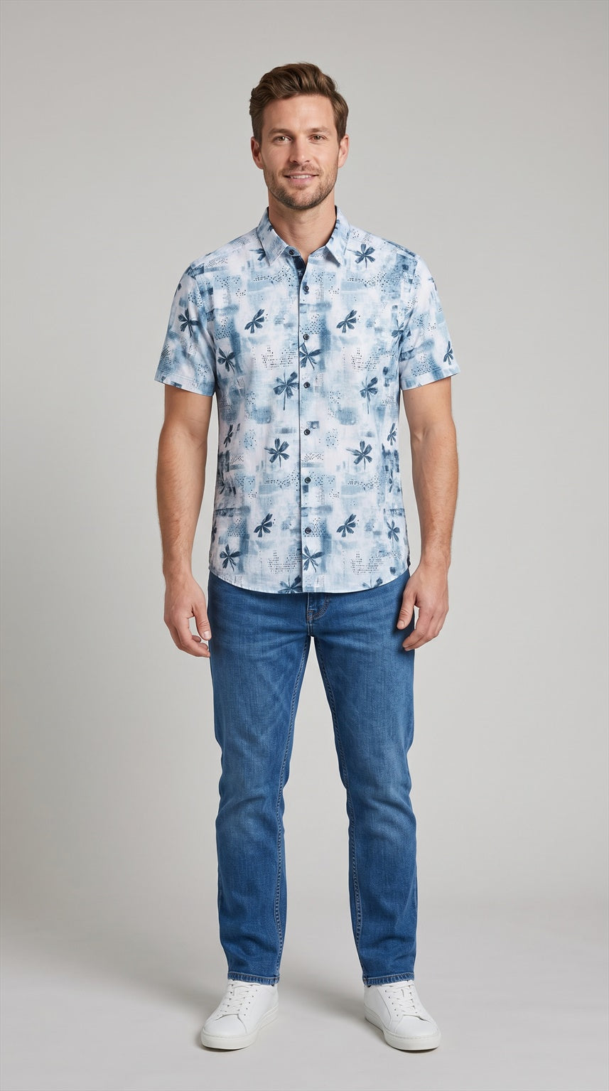 Short Sleeve Printed Shirt