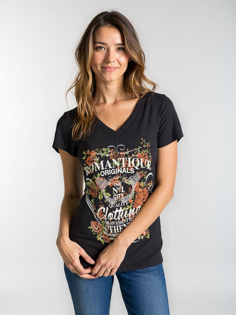 S/S printirted t-sh