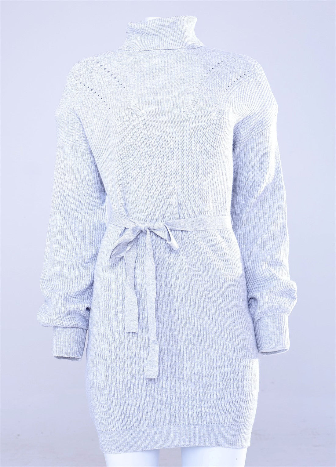 Robe pull en tricot