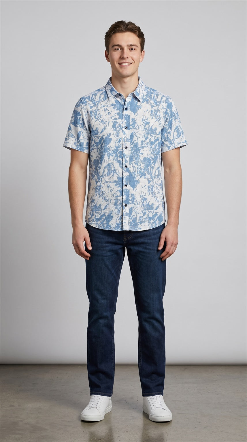 CHEMISE À MANCHES COURTES