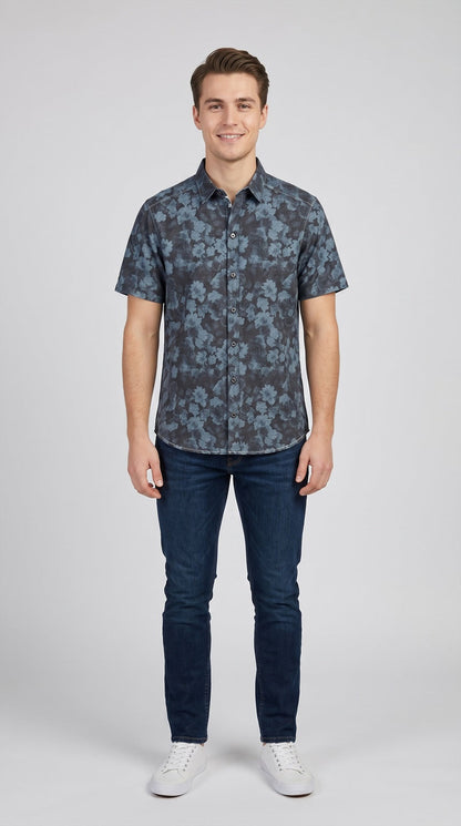 CHEMISE À MANCHES COURTES