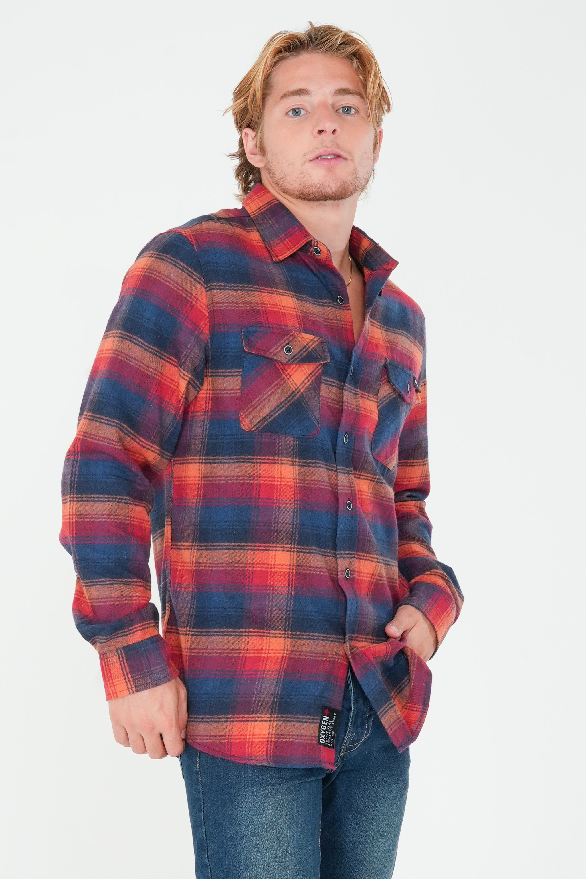 Chemise en flanelle