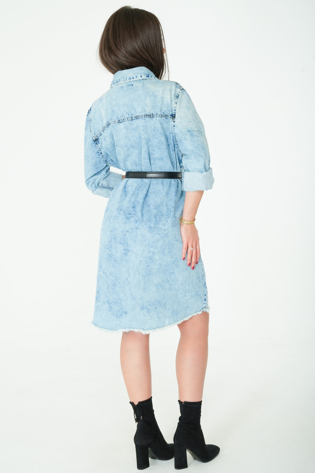 Robe en denim