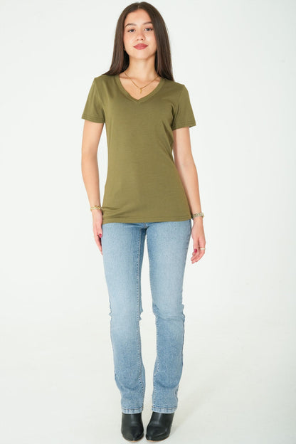 S/S v-neck t-shirt