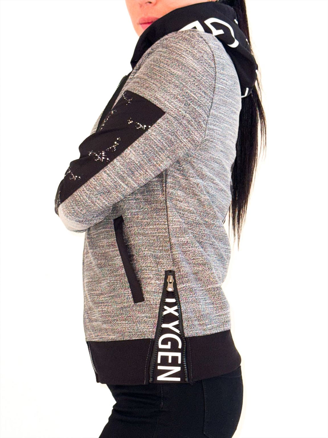 Zip-up light hoodie