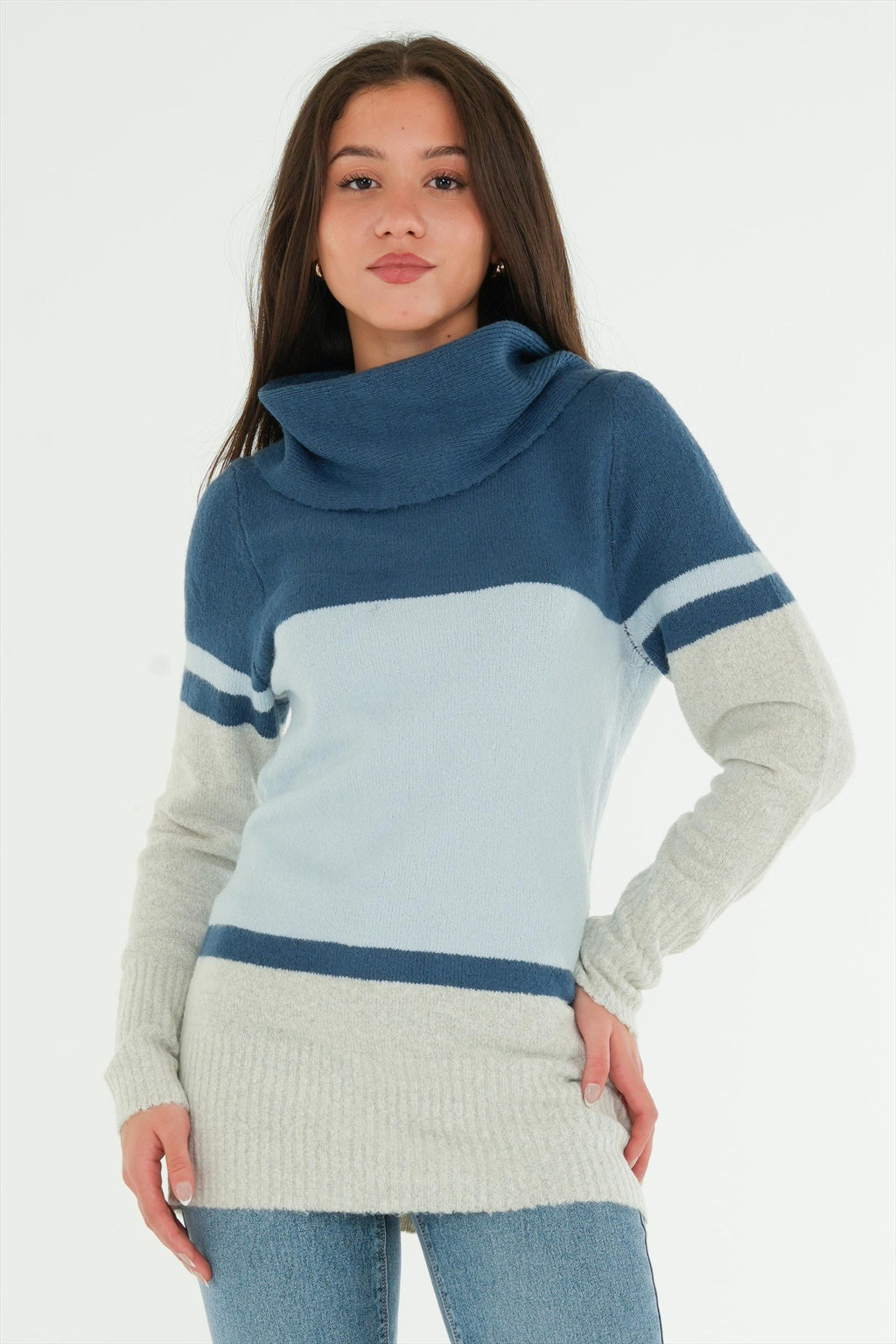 Color Block Sweater