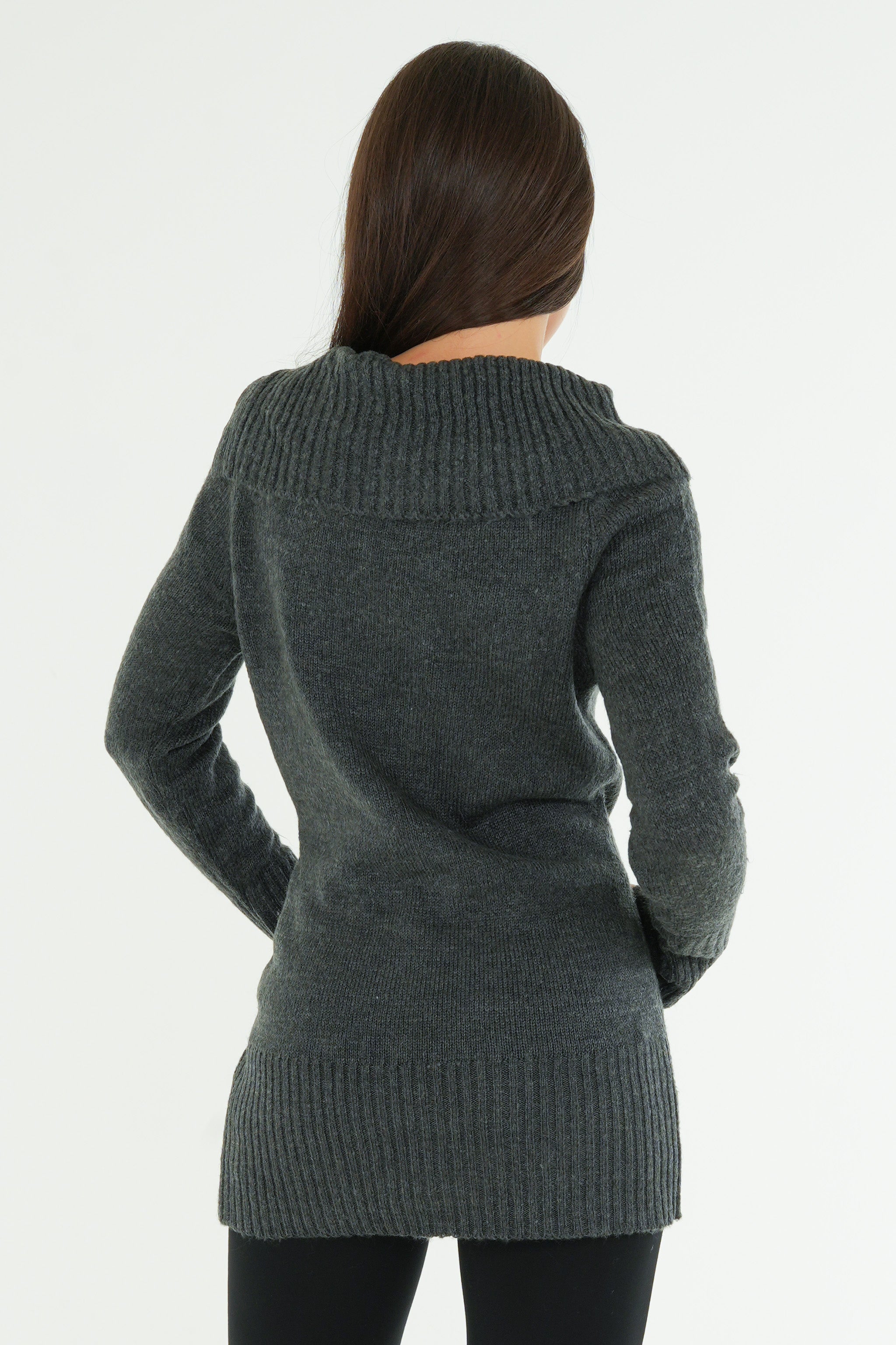 Split Neck Sweater