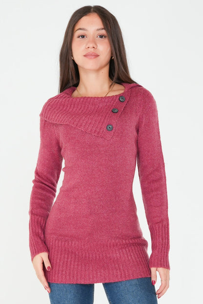 Split Neck Sweater