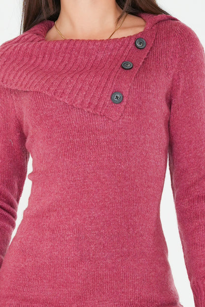 Split Neck Sweater