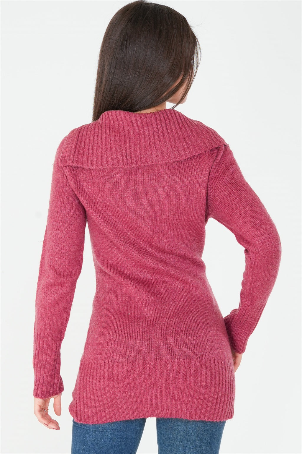 Split Neck Sweater