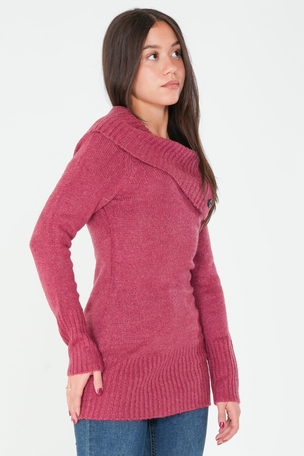 Split Neck Sweater