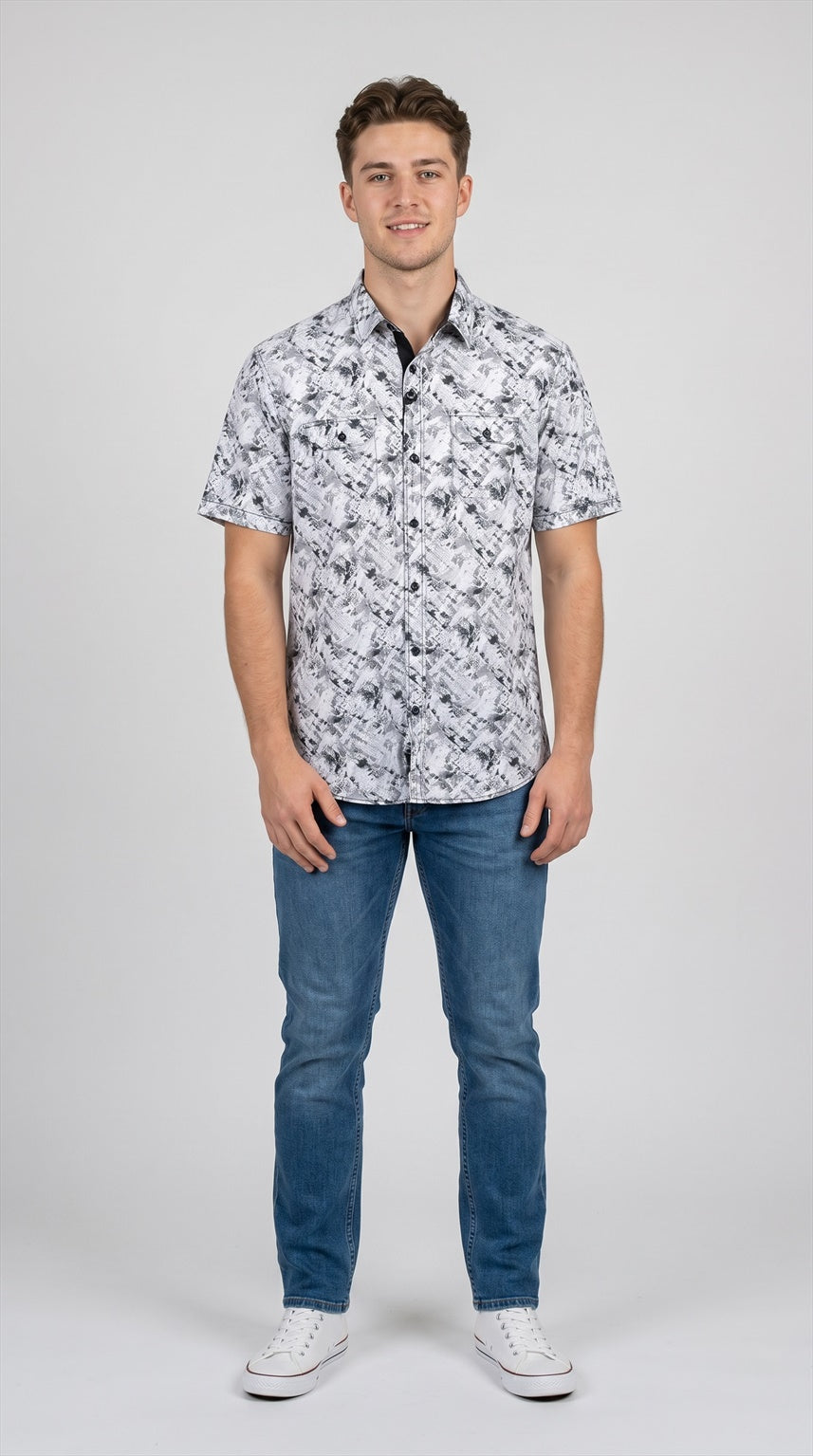 Short Sleeve Printed Shirt
