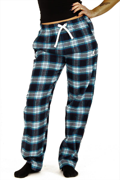 Printed flannel relaxation pants