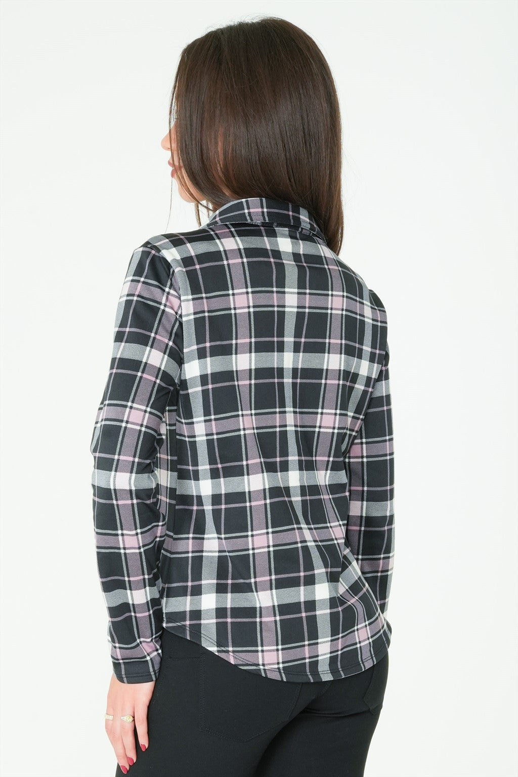 Plaid Blouse