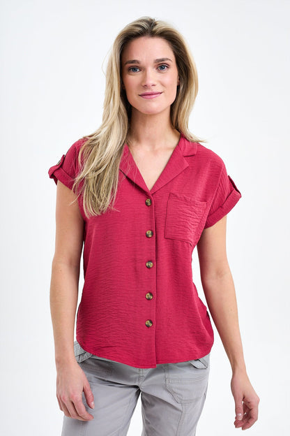 Buttoned-Down Blouse