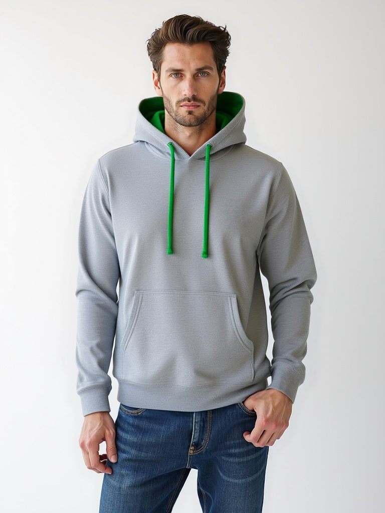 Hooded fleece top