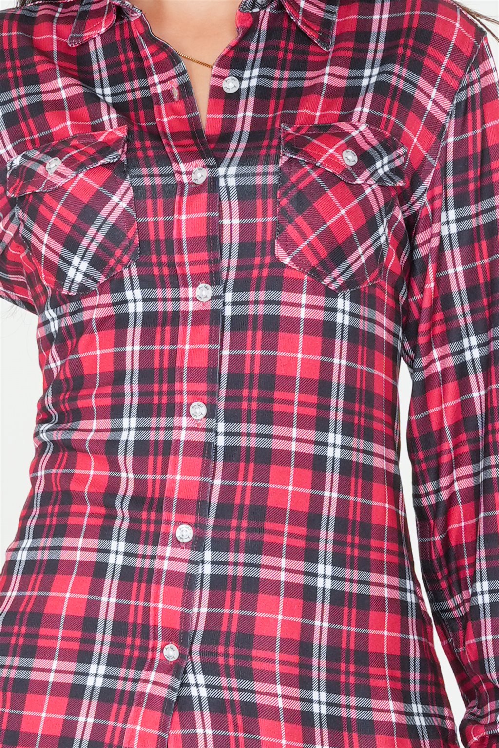 Plaid Blouse