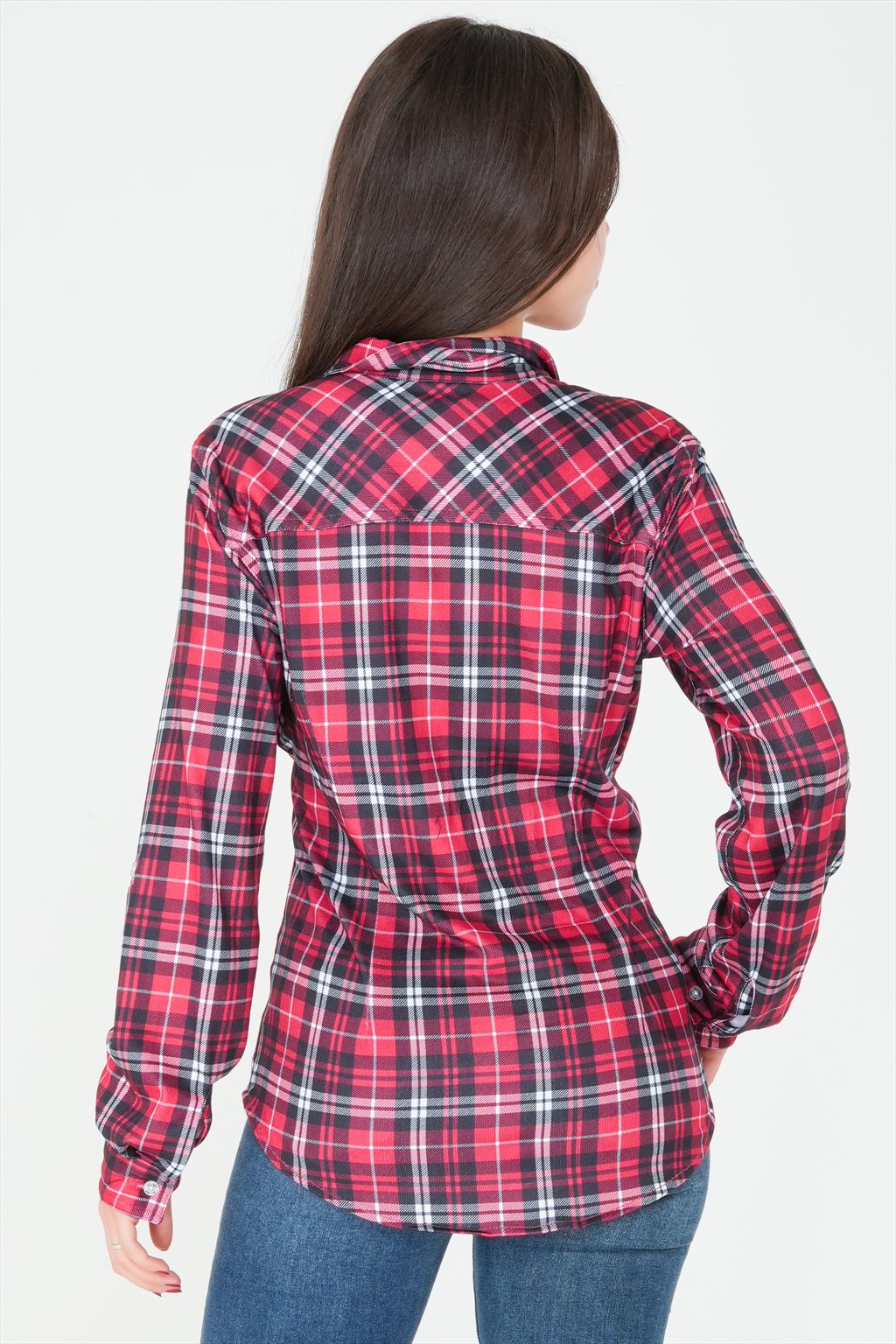 Plaid Blouse