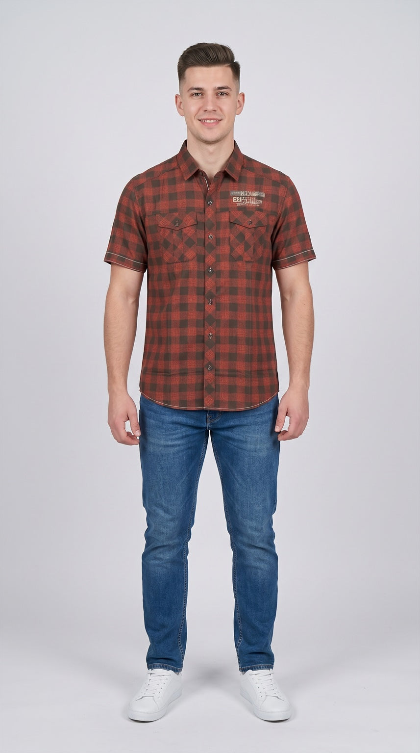 Short Sleeve Printed Shirt