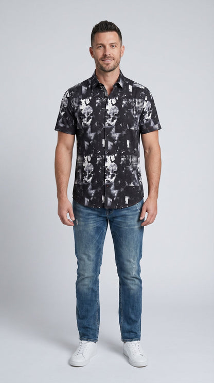 Short Sleeve Printed Shirt