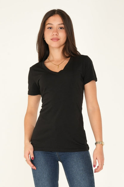 S/S v-neck t-shirt