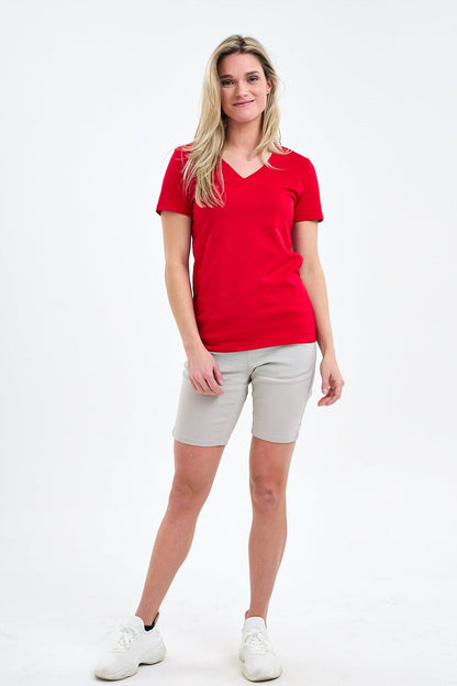 S/S v-neck t-shirt