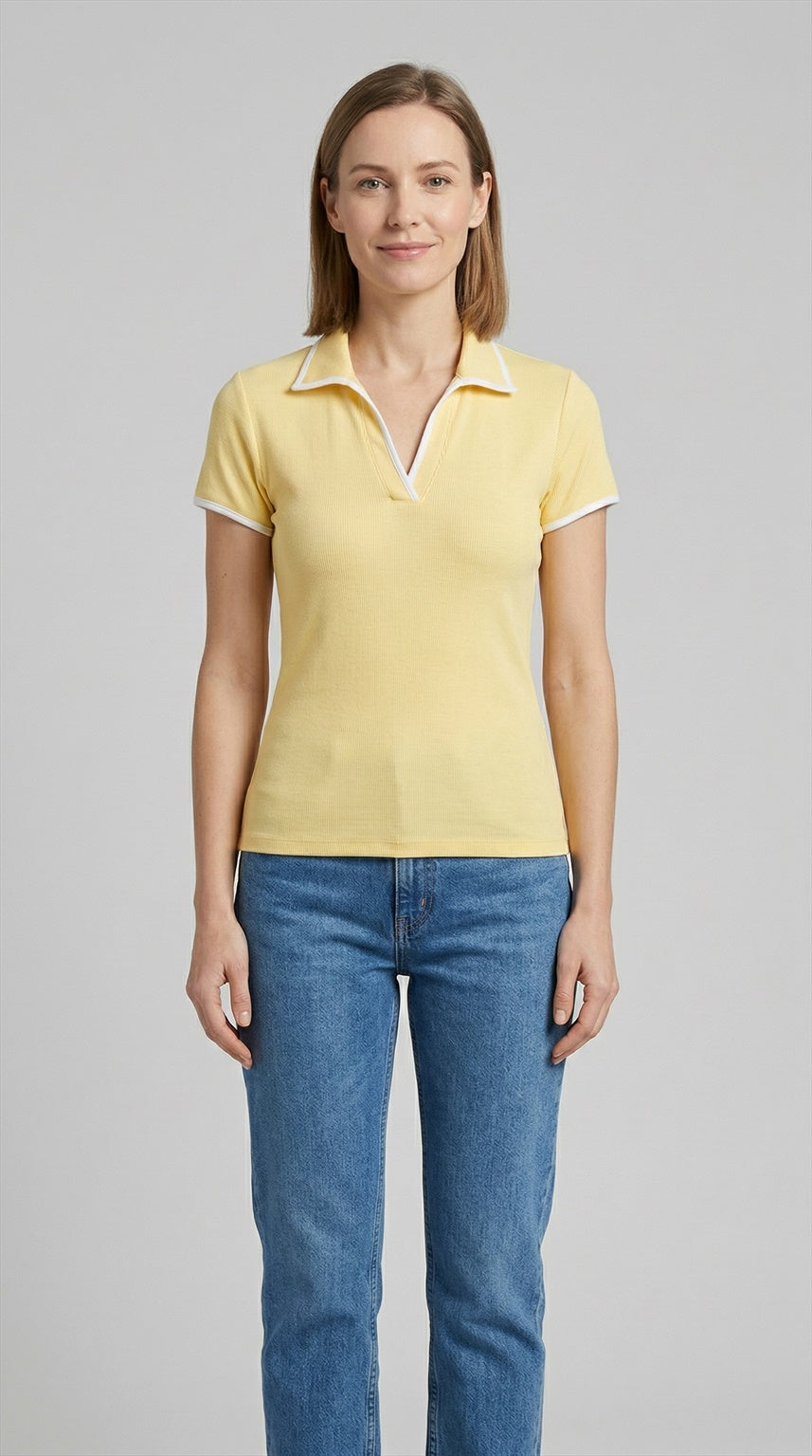 S/S  Rib Polo