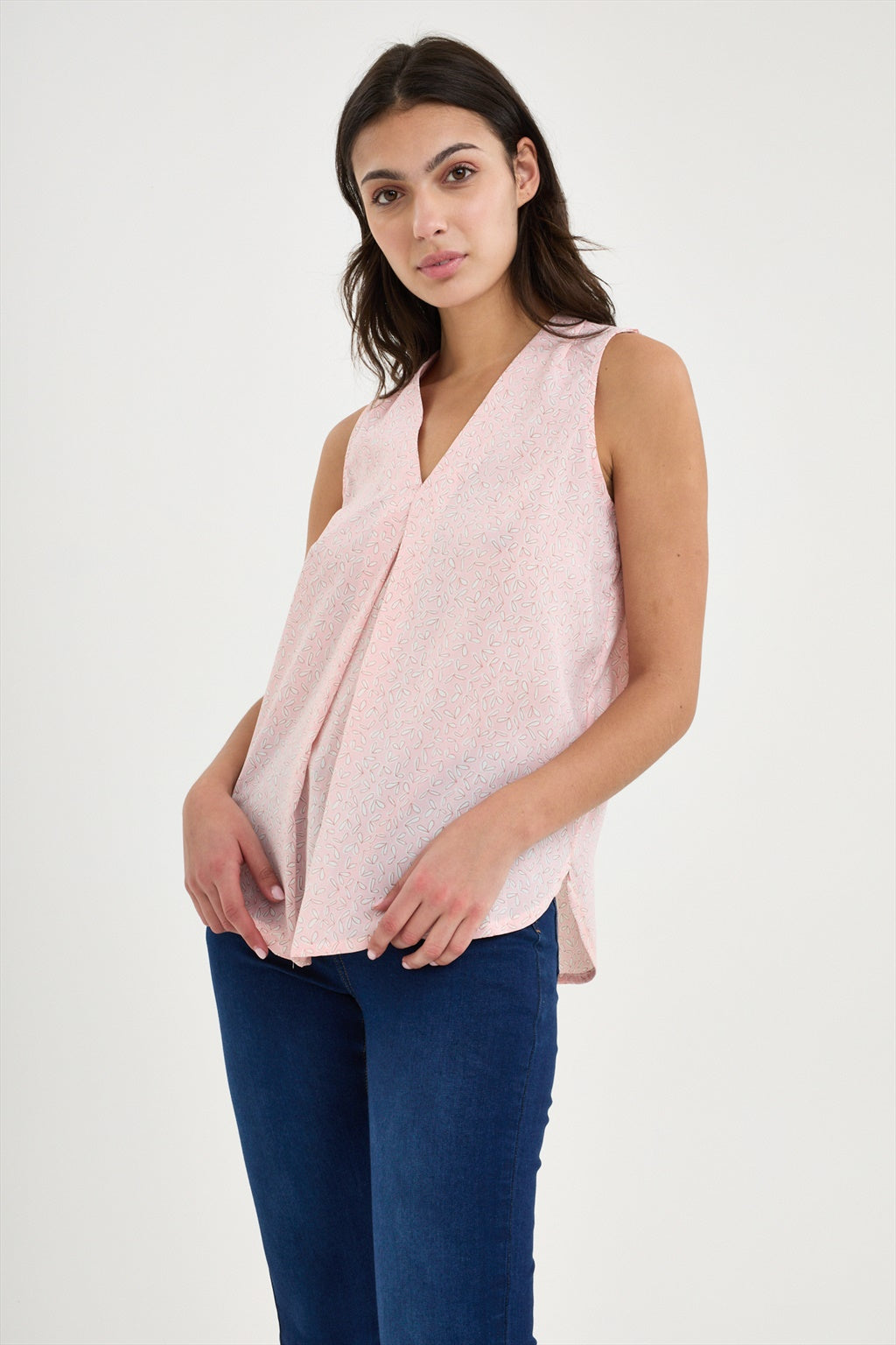 Sleeveless Blouse