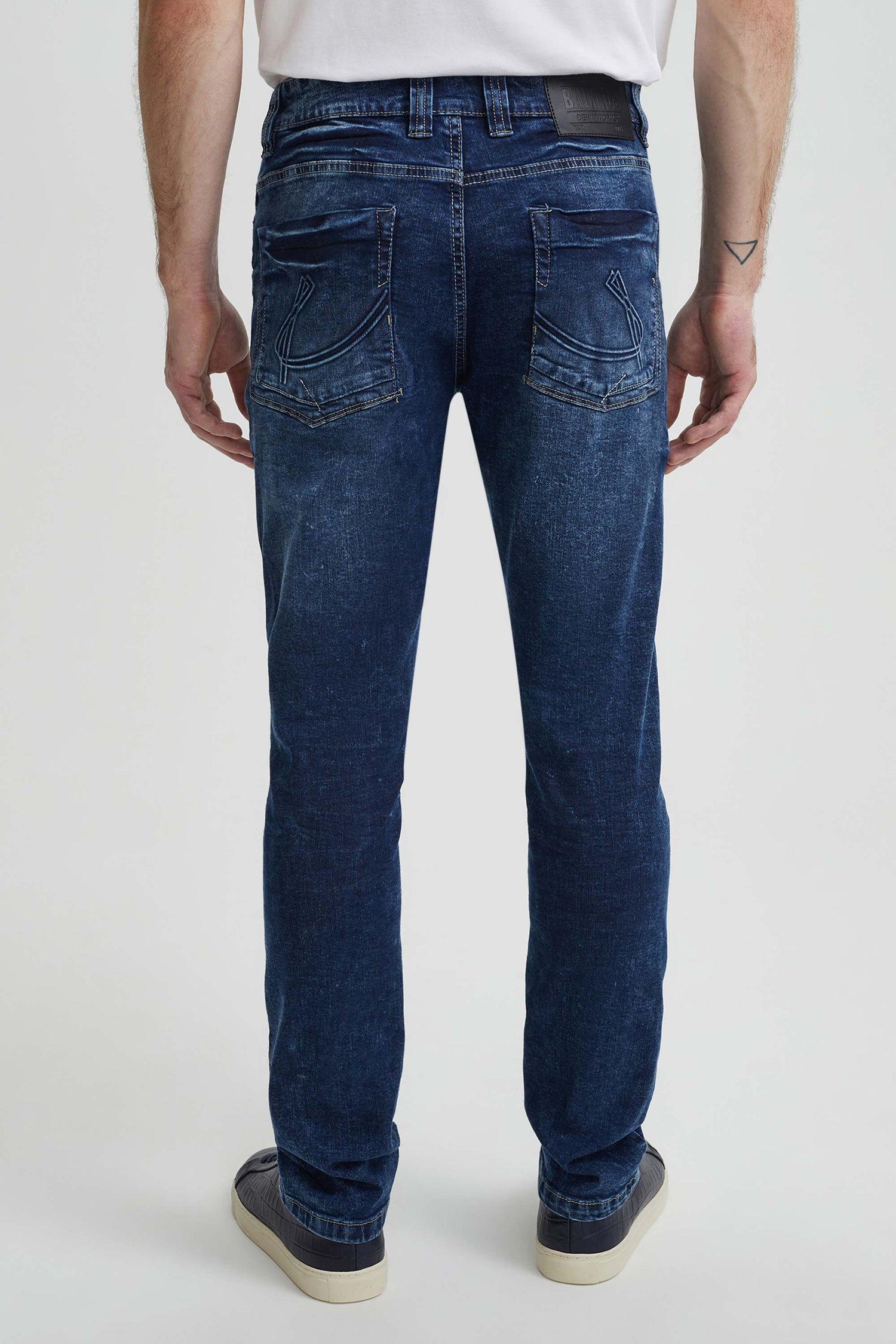 Jeans straight cut