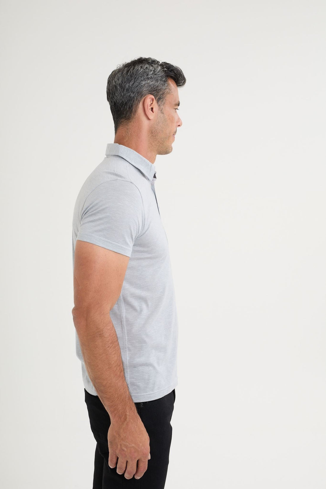 Polo shirt with chest pocket